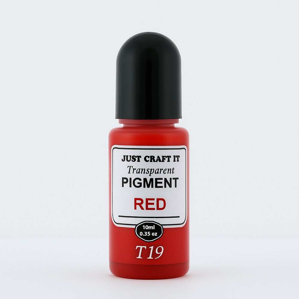 Crafteria Red Transparent Pigment Single Colours