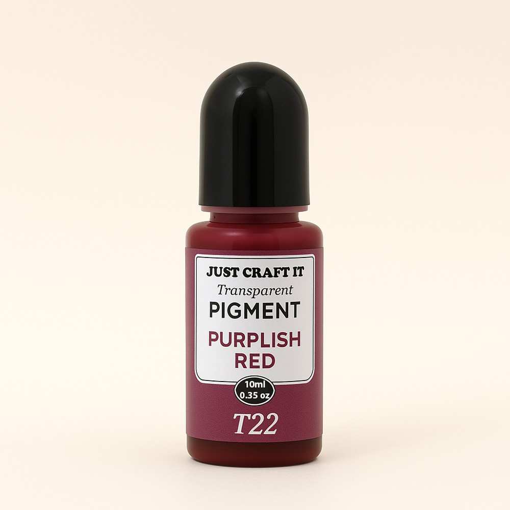 Crafteria Purplish Red Transparent Pigment Single Colours