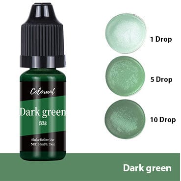 My Store RESIN Dark Green Single Colour Colorant For Soap & Candle