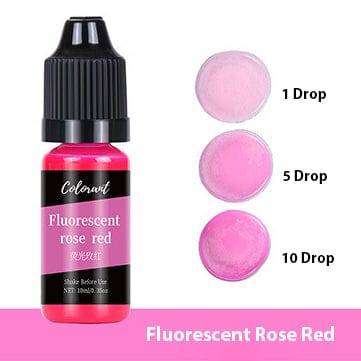 My Store RESIN Fluorescent Rose Red Single Colour Colorant For Soap & Candle