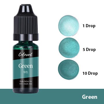 My Store RESIN Green Single Colour Colorant For Soap & Candle