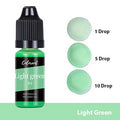 My Store RESIN Light Green Single Colour Colorant For Soap & Candle