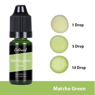 My Store RESIN Matcha Green Single Colour Colorant For Soap & Candle