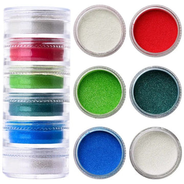 6 Shade Pearl Mica Powder (Q)