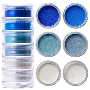 6 Shade Pearl Mica Powder (S)