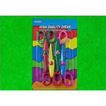 Crafteria 4 PCS CRAFT SCISSOR SET