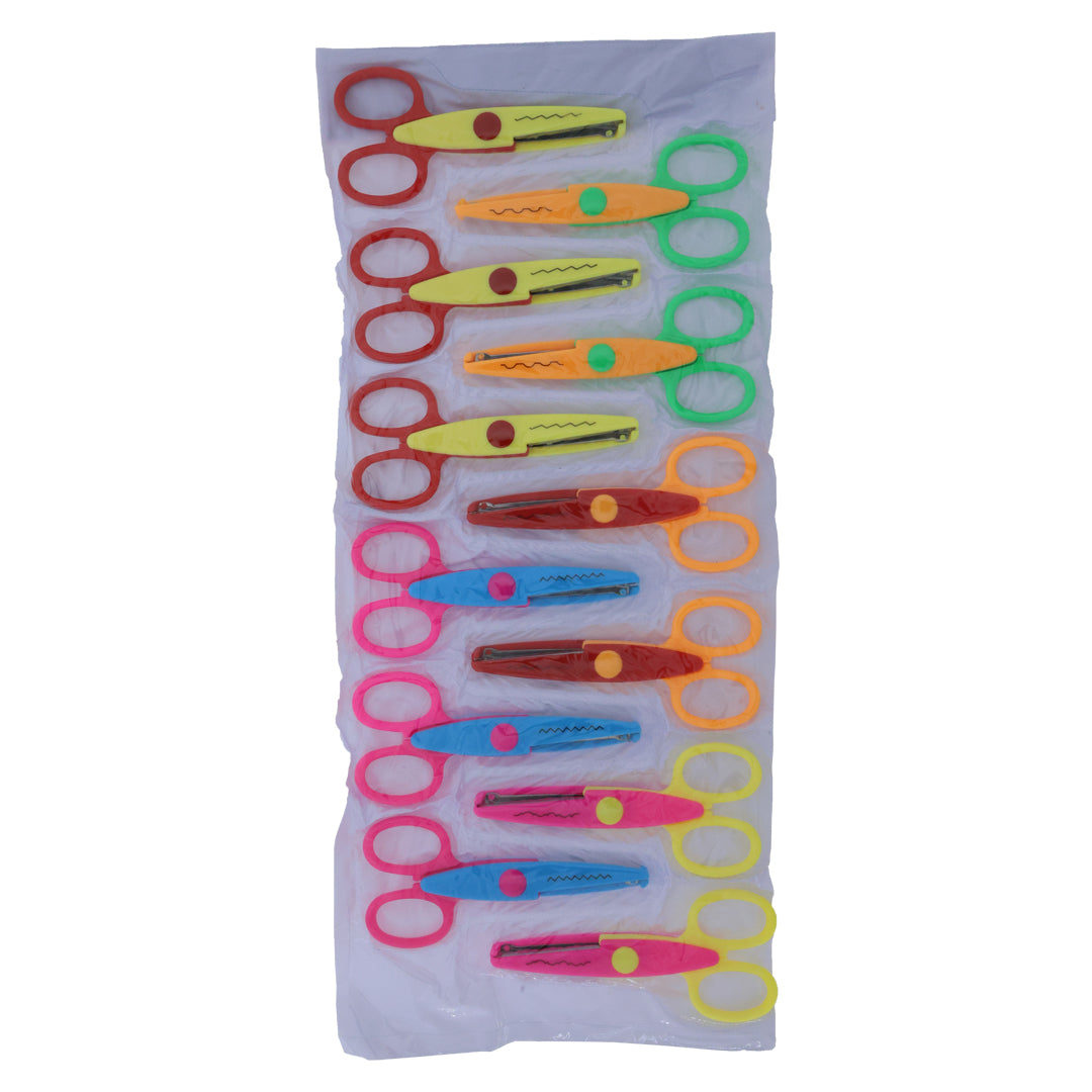 Crafteria 12Pcs Craft Scissor Set