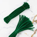 Crafteria Dark Green Premium Pipe Cleaners (8MM Approx.)