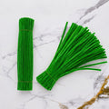 Crafteria Green Premium Pipe Cleaners (8MM Approx.)