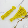 Crafteria Yellow Premium Pipe Cleaners (8MM Approx.)
