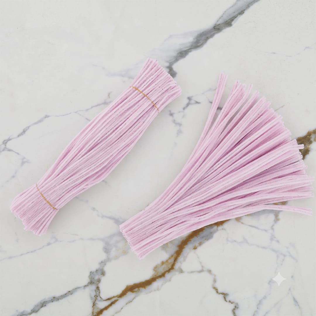 Crafteria Pastel Purple Premium Pipe Cleaners (8MM Approx.)