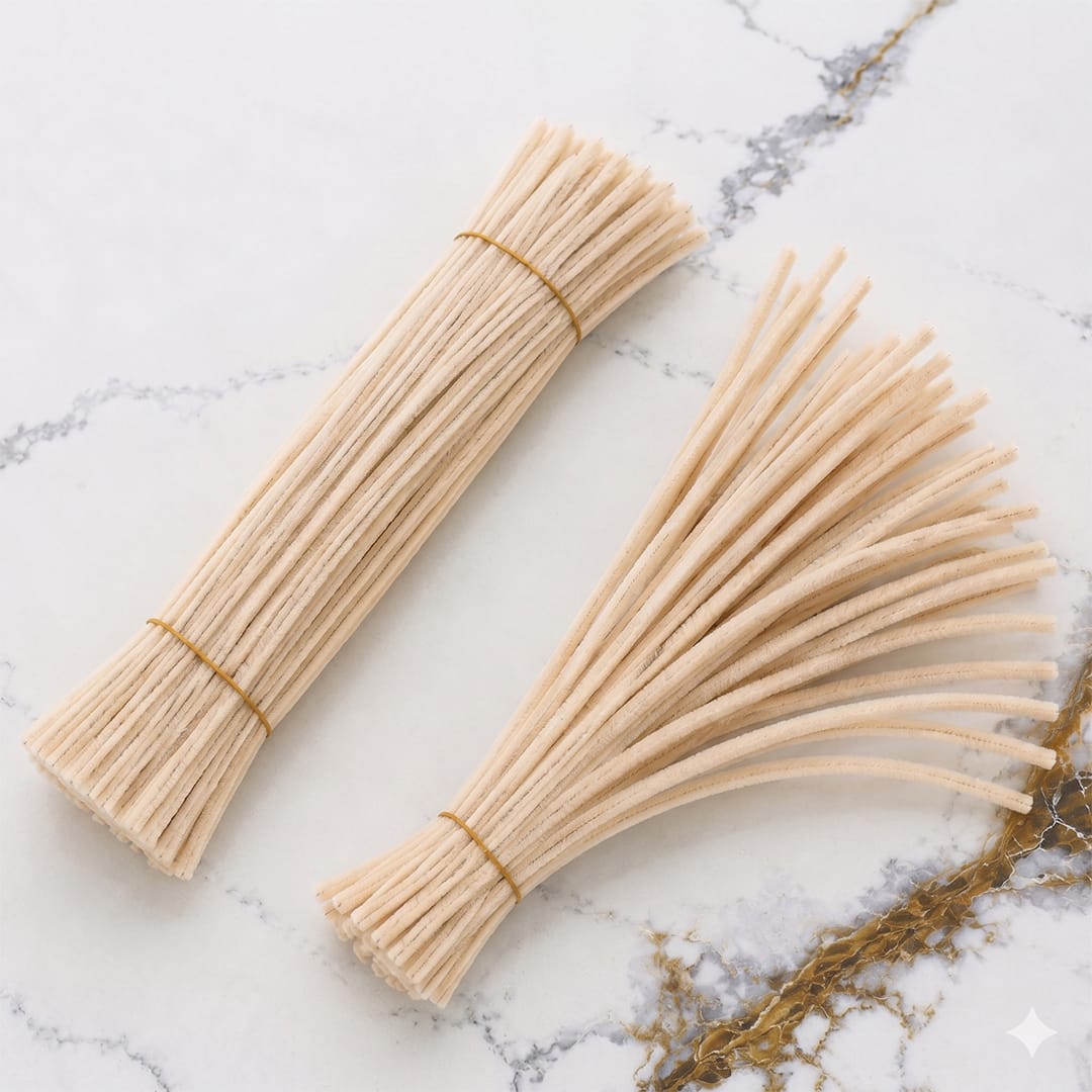 Crafteria Ivory Premium Pipe Cleaners (8MM Approx.)