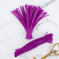 Crafteria Plum Purple Premium Pipe Cleaners (8MM Approx.)