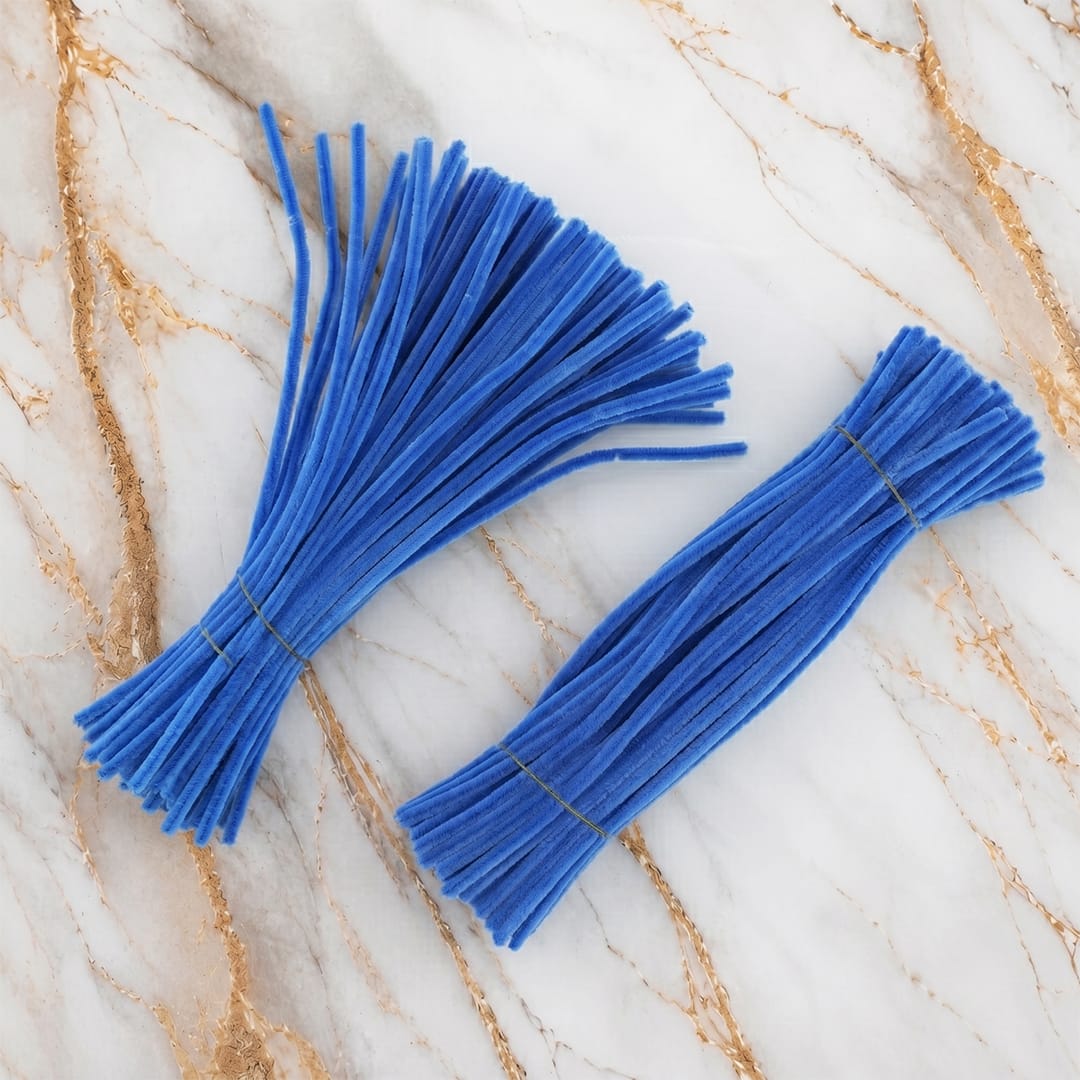 Crafteria Blue Premium Pipe Cleaners (8MM Approx.)