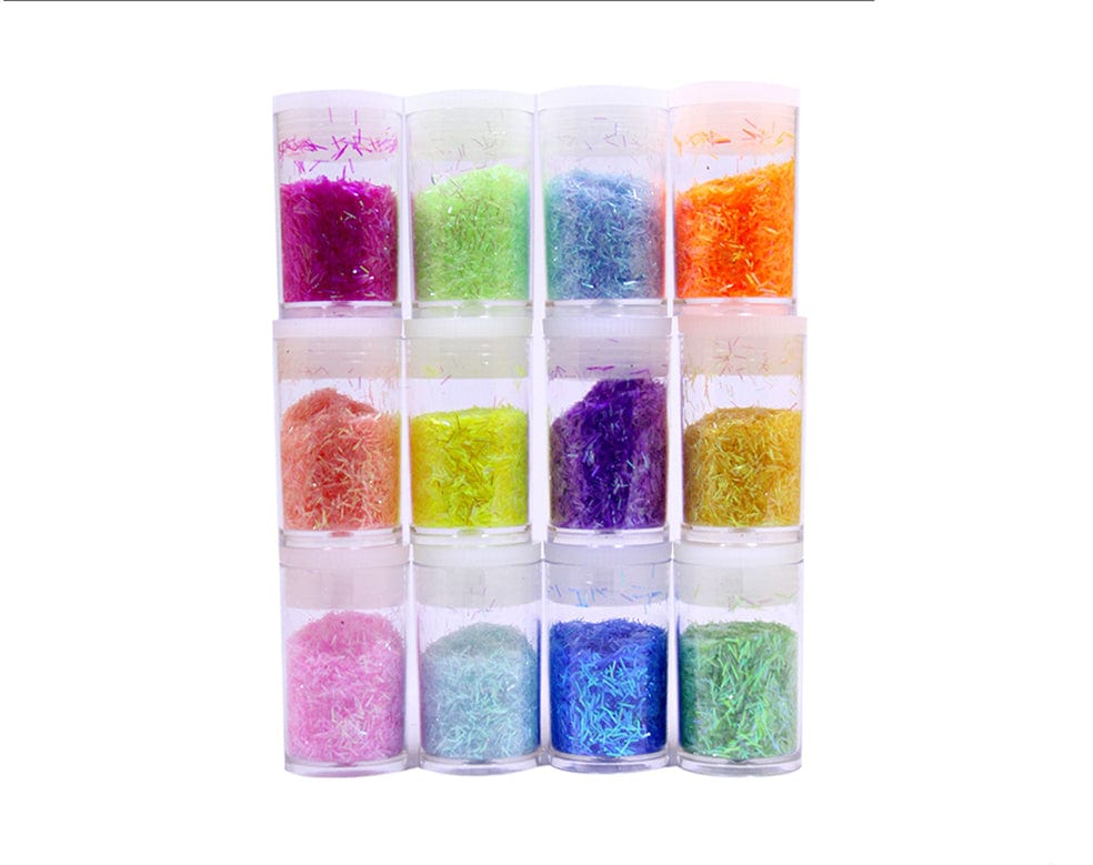 My Store GLITTERS RAINBOW NEON THREAD GLITTER