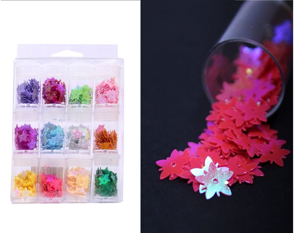 My Store GLITTERS RAINBOW STAR FLOWER SET