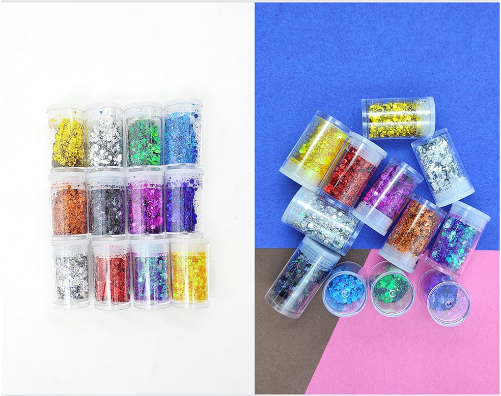 My Store GLITTERS RAINBOW COL CHUNKS