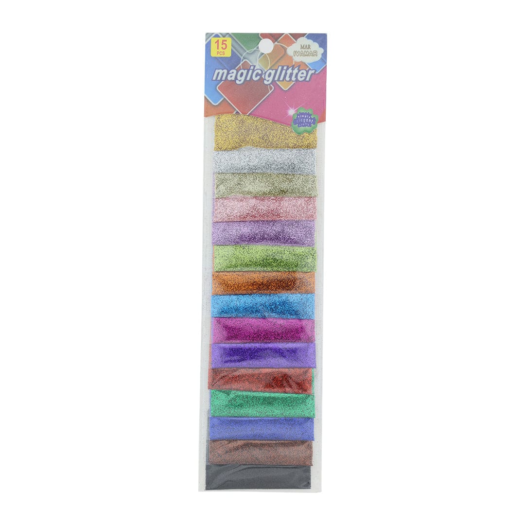 Crafteria 15 in 1 Magic Glitter card