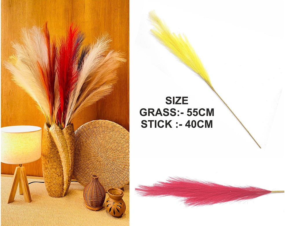 My Store GRASS RED PLAIN PAMPAS GRASS