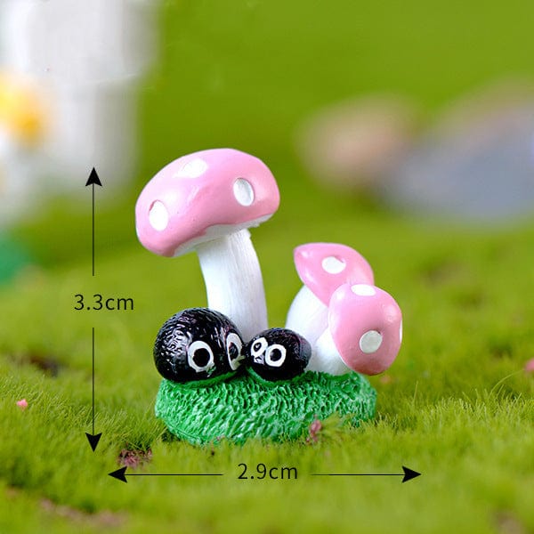 my store MINIATURE MINI PINK MUSHROOM MINIATURE