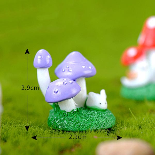 my store MINIATURE MINI PURPLE MUSHROOM MINIATURE