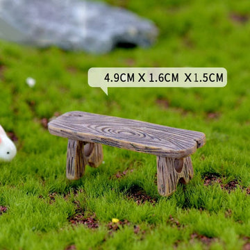 my store MINIATURE MICRO WOODEN BENCH MINIATURE