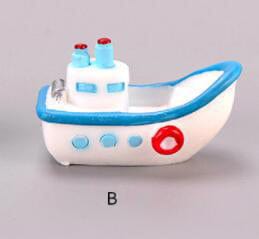 my store MINIATURE CUTE YACHT - B MINIATURE