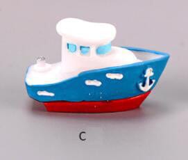 my store MINIATURE CUTE YACHT - C MINIATURE