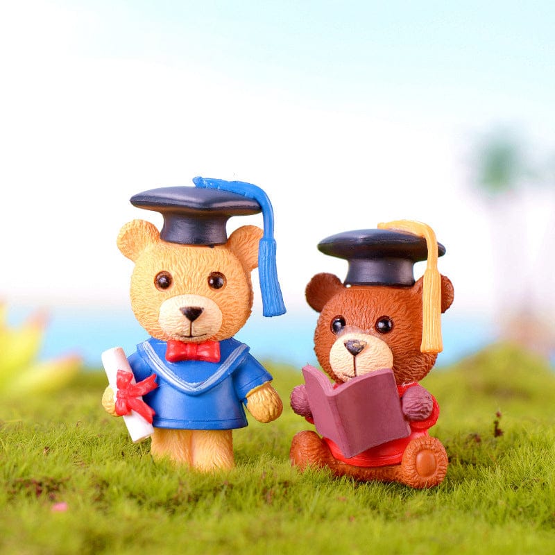 Crafteria Graduation Teddy Bear Miniatures
