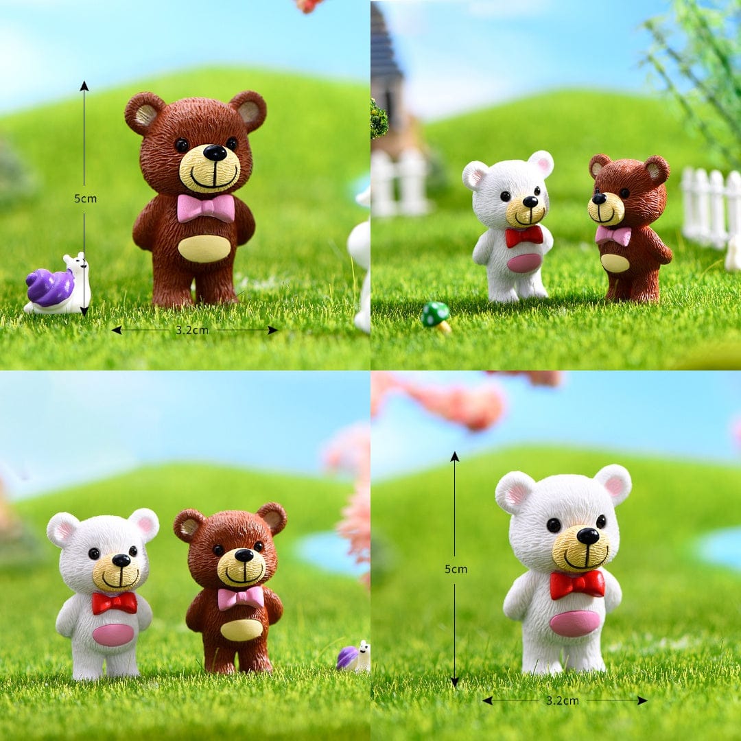 Crafteria 4Pcs Standing Teddy Bear
