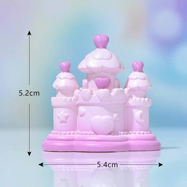 my store MINIATURE FAIRY PINK CASTLE MINIATURE