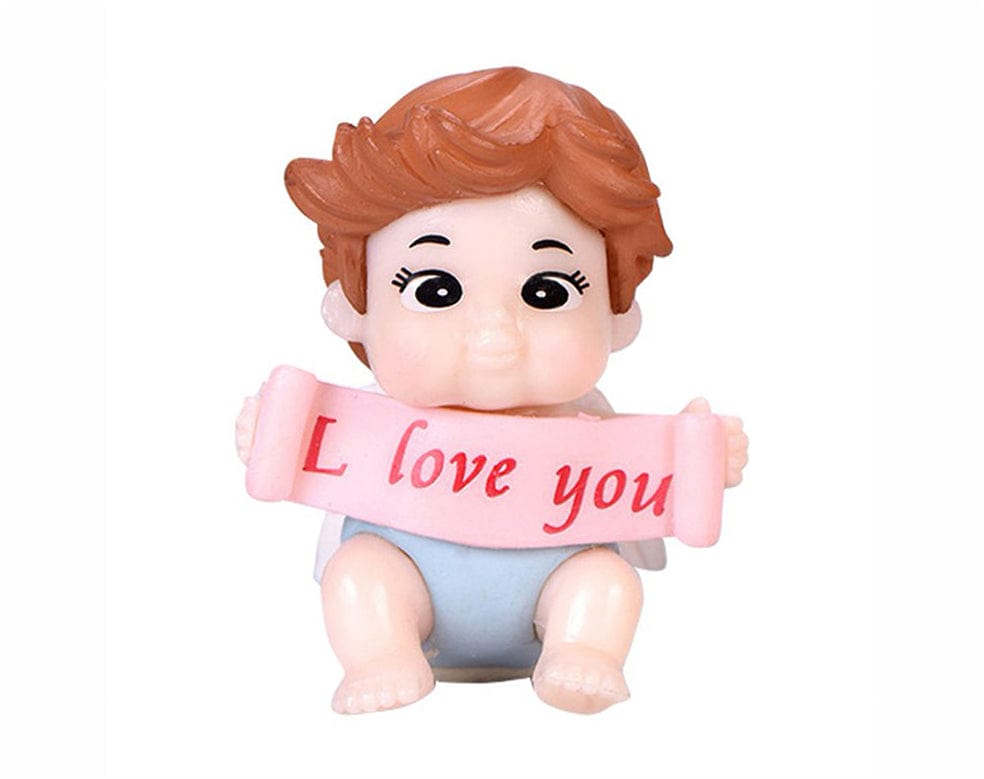 my store MINIATURE CUTE CUPID WITH I LOVE YOU TEXT MINIATURE