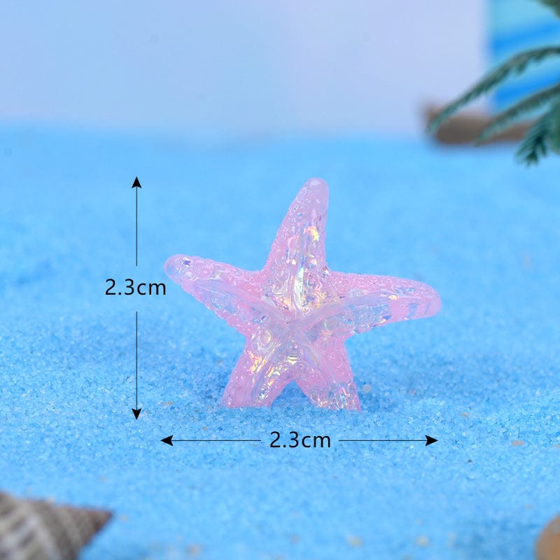 my store MINIATURE PINK CRYSTAL STARFISH - A MINIATURE