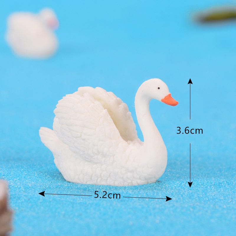 my store MINIATURE WHITE SWAN - A MINIATURE