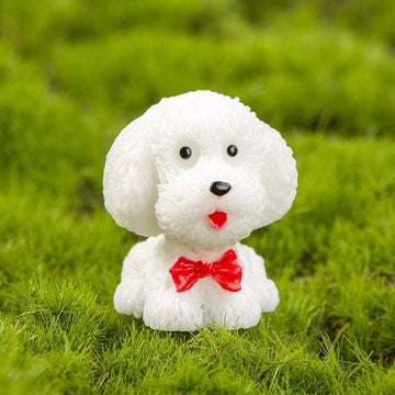 my store MINIATURE WHITE DOG MINIATURE