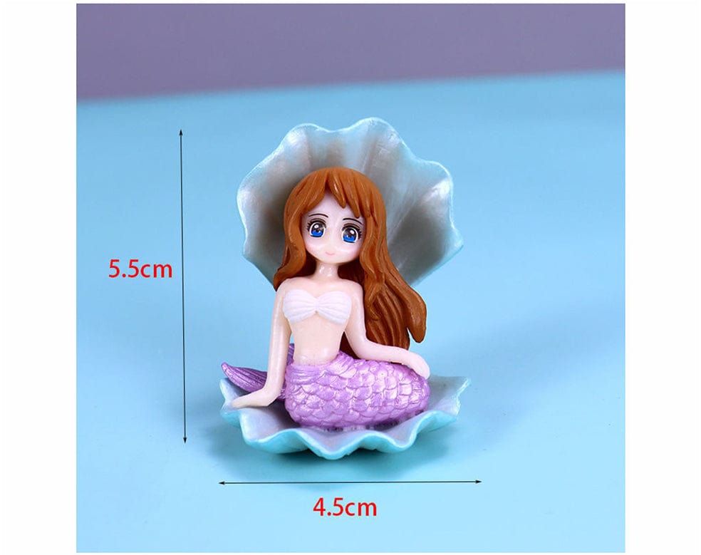 my store MINIATURE MERMAID SEATING IN SHELL - A MINIATURE