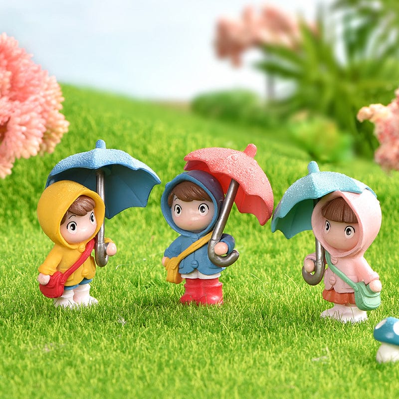 Crafteria Kids Holding Umbrella (4 Pcs)