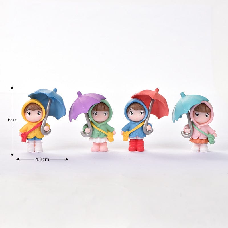 Crafteria Kids Holding Umbrella (4 Pcs)