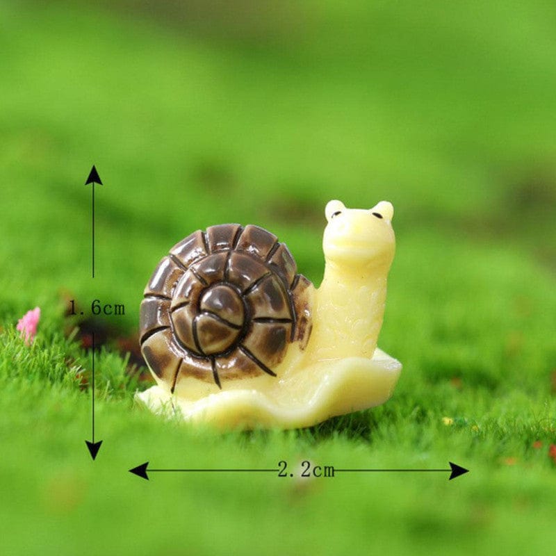 my store MINIATURE YELLOW SNAIL MINIATURE