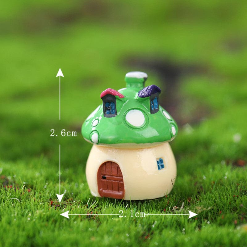 my store MINIATURE GREEN MUSHROOM HOUSE MINIATURE