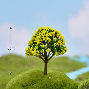 my store MINIATURE YELLOW FLOWER TREE MINIATURE