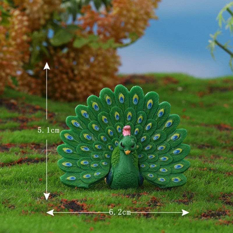 my store MINIATURE BIG GREEN PEACOCK MINIATURE