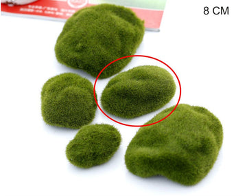 my store MINIATURE 8CM MEDIUM GRASS STONE MINIATURE