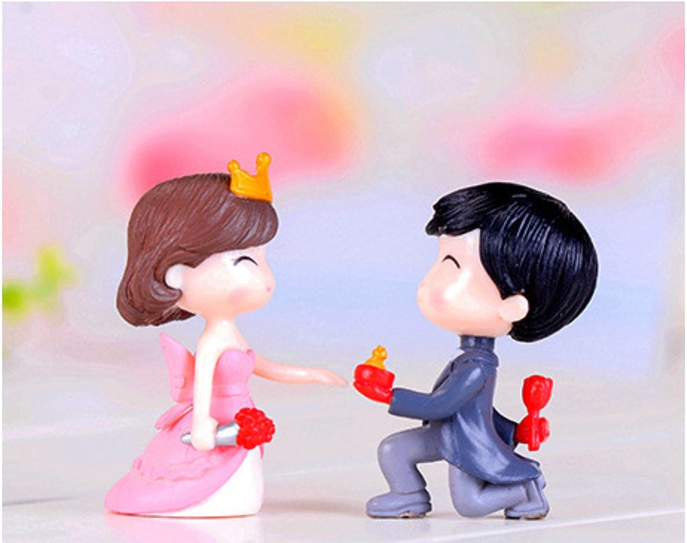 my store MINIATURE COUPLE PROPOSAL POSE - A MINIATURE