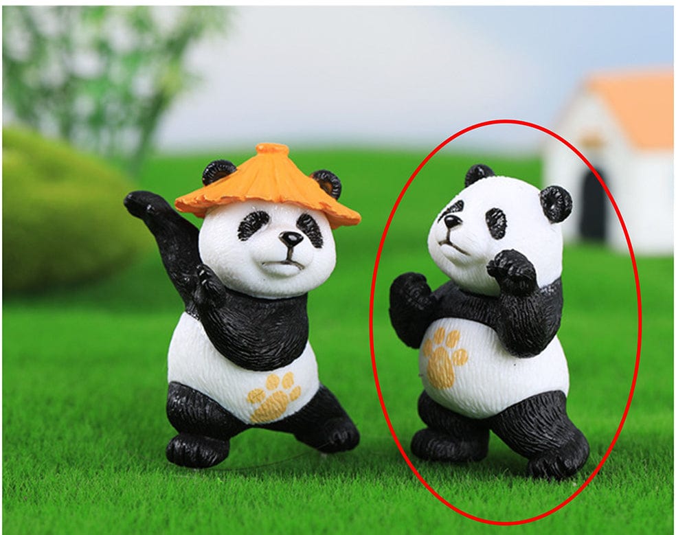 my store MINIATURE UPPERCUT MARTIAL ART PANDA MINIATURE