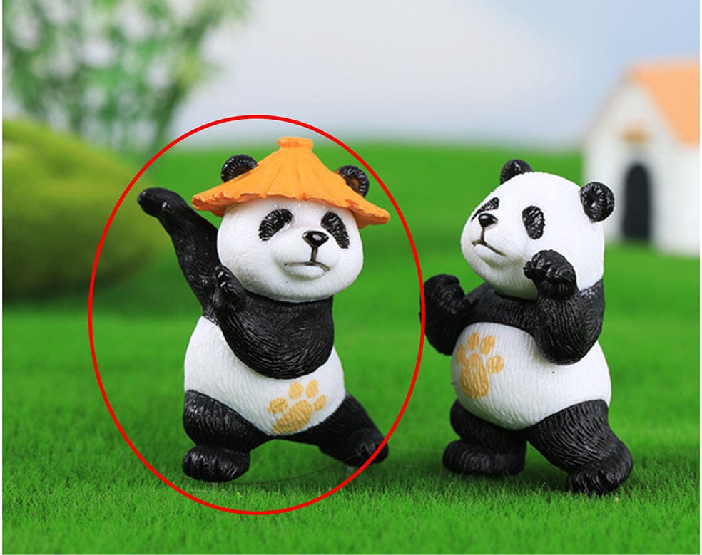 my store MINIATURE LUNGE MARTIAL ART PANDA MINIATURE