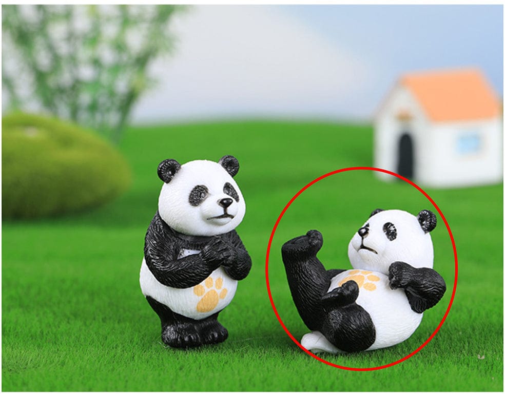 my store MINIATURE KICK MARTIAL ART PANDA MINIATURE