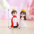 Crafteria A Couples Dressed as Prince and Princesses Miniature.