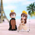 Crafteria B Couples Dressed as Prince and Princesses Miniature.