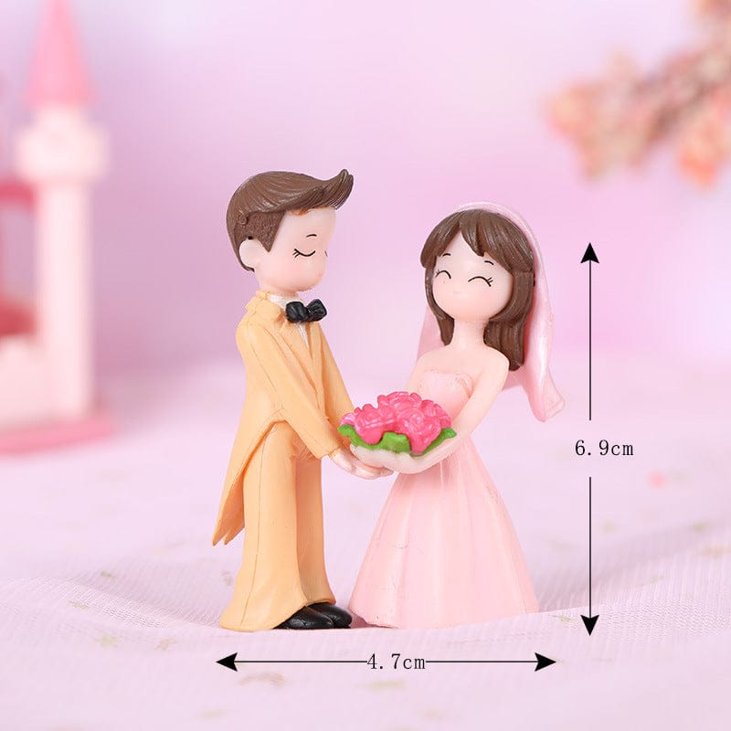 Crafteria B Bride and groom Couple Miniature